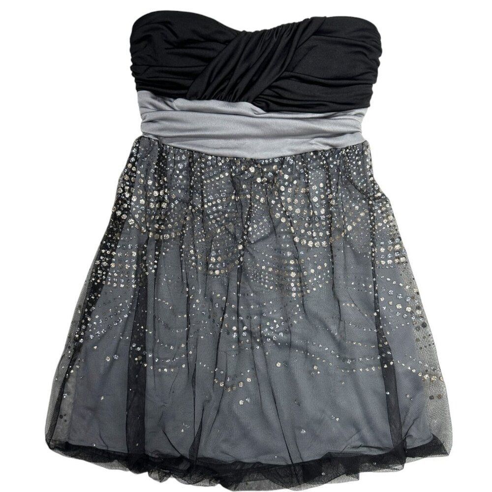 BCX Strapless Glittery Mini Dress (9)